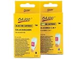 Compatible Canon BCI-24 Color & Black Ink Cartridges 2 Pack - Pixma iP1500/iP2000/MP130/MP410/MP430 - Abacus24-7