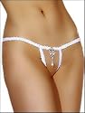 Double Dare Reversible Crotchless Panty.
