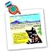 Cat Summer Camp Letters - 10x10 Quilt Square