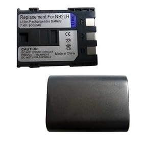 NEW 2P Battery for Canon NB-2L NB-2LH BP-2L5 S70 EOS 350D 400D [Camera]