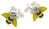 Bumble Bee Cufflinks With Presentation Box