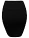 FPT Womens Basic Jersey Mini Skirt BLACK LARGE