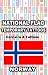 Norway Flag - Pack of 4 Temporary Tattoos