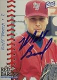 Matt Beech, Scranton/W-B Red Barons - Phillies Affiliate Autographed Card