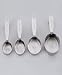 Kitchen & Housewares : Cuisipro 4-Piece Stainless Steel Oval Measuring Cup Set
