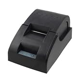 Gino D-SUB 25 58mm POS5890 POS Thermal Line Receipt Printer + Paper Roll