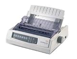 Oki - Microline 3321 - Printer - B W - dot-matrix - 406 mm (width) - 240 dpi x 216 dpi - 9 pin - up to 435 char sec - parallel, USB - AC 230V