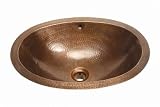 World Imports Belle Foret C12 Large Oval Lavatory, Weathered Copper
