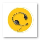Plantronics H101NM12 Encore Binaural Headset W/Noise Canceling Microphone & Vista Amp