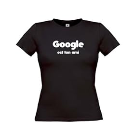 t-shirt geek : Google est ton ami - Taille S