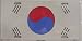 LP - 495 South Korea Flag License Plate - 2408