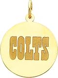 14K Gold NFL Indianapolis Colts Charm
