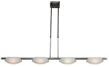 Access Lighting 63958-MC/FST 4 Light Nido SemiFlush Island