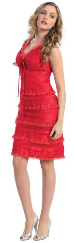 Short Cocktail Party Designer Prom Dress #2681