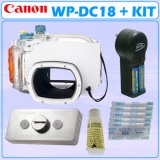 Canon WP-DC18 Underwater Housing for Canon A650IS Digital Cameras + Accessory Kit