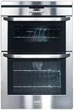 Built In Double Oven Aluminium (D88005AAL)  from AEG