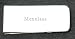 Money clip with engraved name: Menelaus