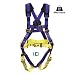 Elk River 75100 WorkMaster Polyester/Nylon 1 D Ring Harness with Tongue Buckles, X-Small