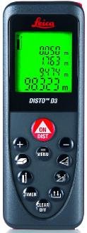 Leica DISTO D3 Multi-function Laser Distance Meter