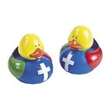 12 ct - Colors of Faith Rubber Duck Ducky Duckies