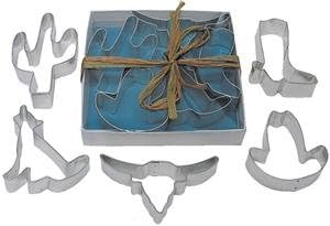 Southwest Tin Cookie Cutter 5 Pc Set L1977