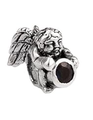 Silverado Blue Sapphire - September Silver Charm - Fits On Pandora Chamilia And Troll Bracelets