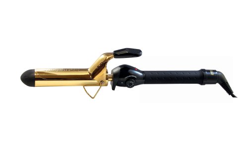 BaByliss Pro BABGOLD125S GT Gold Titanium Curling Iron, 1.25 Inch (32mm)