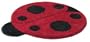 LADYBUG bathroom lady bug THROW RUG bathmat bath mat