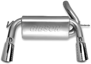 GIBSON EXHST 617303 2007-2015 Jeep Wrangler Cat-Back Exhaust System - Dual Split Rear