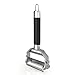 Customhouse Premium Quality Dual Julienne and Vegetable Peeler with easy-grip rubber handle