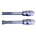 Mitutoyo 368-995 Holtest (Type ll) Vernier Inside Micrometer, Complete Unit Set, 0.5-0.8" Range, 0.0002" Graduation, +/-0.0001" Accuracy (2 Piece Set)
