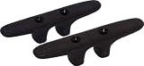 Shoreline Marine Cleat (6-Inch, Nylon Black)
