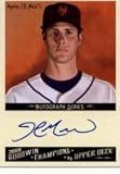 2009 Upper Deck Goodwin Champions Autographs #JM John Maine - New York Mets (Autographed Card) (Baseball Cards)