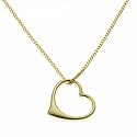 Fascination Damenanh&auml;nger Herz mit Kette 585/- Gelbgold 42/45cm 500340936-1