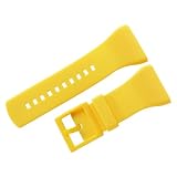 Wize & Ope Unisex ST-16 Fluo Yellow Polyurethane Strap