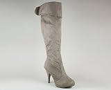 Cuff Down Platform Boot