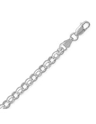 Sterling Silver 7 Inch Rolo Chain 100 (6.3mm)