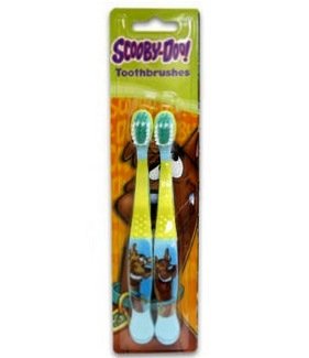 Scooby-doo Youth Kids Soft Toothbrushes, Pack of 2