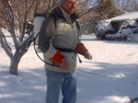 Bare bottom three gallons backpack