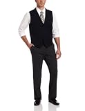 Perry Ellis Mens Fine Stripe Vest