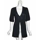 LAURIE B Orchestra Cardigan Sweater in Navy at LAURIE B