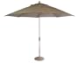 11 Foot Market Umbrella, Black, Olive, Gold Stripe