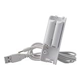 3600 mAh Akku f�r Wii mit USB Lade Kabel - 