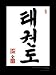 Budo Martial Arts Chinese Calligraphy Poster