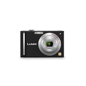 Panasonic Lumix DMC-FX55EB Digital Camera - Black (8.1MP, 3.6 x Optical Zoom) 3.0" LCD