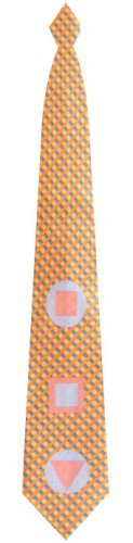 Print Basket Weave tie