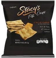 Stacy's - C'est La Cheese Pita Crisps (Herbs Twice Backed). Buy EIGHT Bags and Save, Each Bag is 6.75 Oz (Pack of 8)