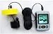 Portable Fish Finder with Round Sonar Sensor LCD display with LED back-lighting