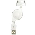 プロテック プッシャーリンク iPod専用USBケーブル PP-IWH ホワイト 【iPod nano 5G/iPhone 3G,3GS】