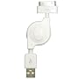 �v���e�b�N �v�b�V���[�����N iPod��pUSB�P�[�u�� PP-IWH �z���C�g �yiPod nano 5G/iPhone 3G,3GS�z
